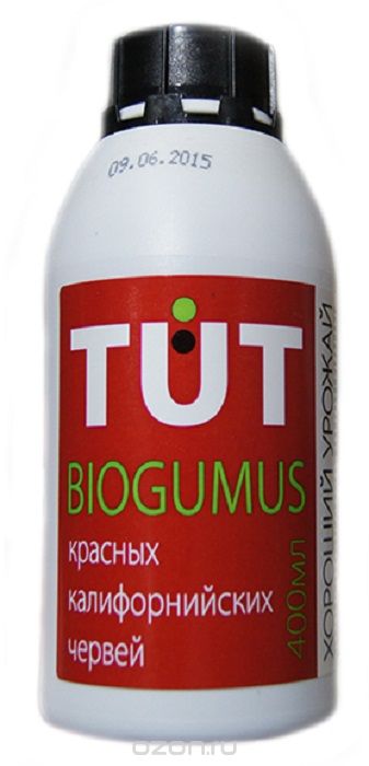 Удобрение TUT Биогумус. Хороший урожай , 0,5 л